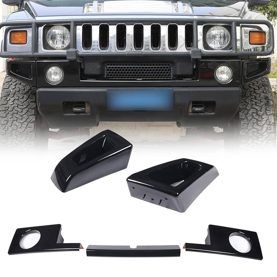 hummer   1 Amazon.com: Front Bumper Corner Bezels Cover and Front